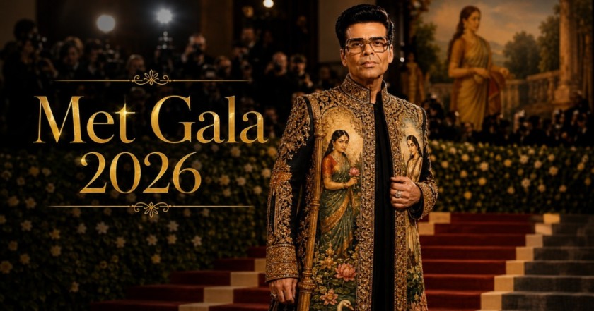 Met Gala 2026 में छाए करण जौहर, राजा रवि वर्मा को दी फैशन के जरिए अनोखी श्रद्धांजलि
