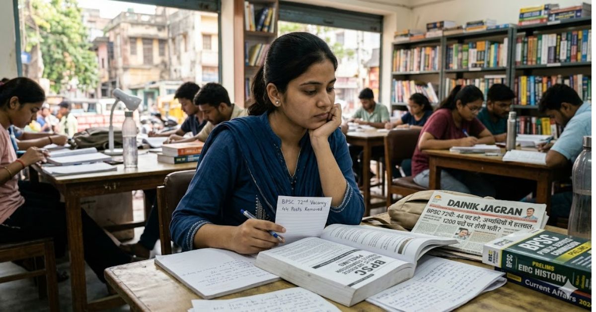 बीपीएससी 72वीं भर्ती में बड़ा बदलाव… 44 पद हटे, अब कम हुई वैकेंसी; SDM और DSP सहित कितने पद बचे, जानिए पूरी डिटेल