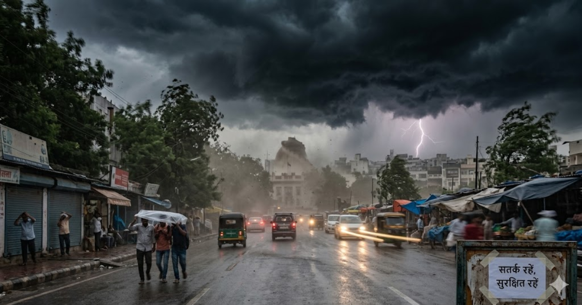 Bihar Weather Update: अचानक बदला मौसम, Patna सहित कई जिलों में 70 km/h तेज आंधी और बारिश का अलर्ट, IMD ने जारी की चेतावनी