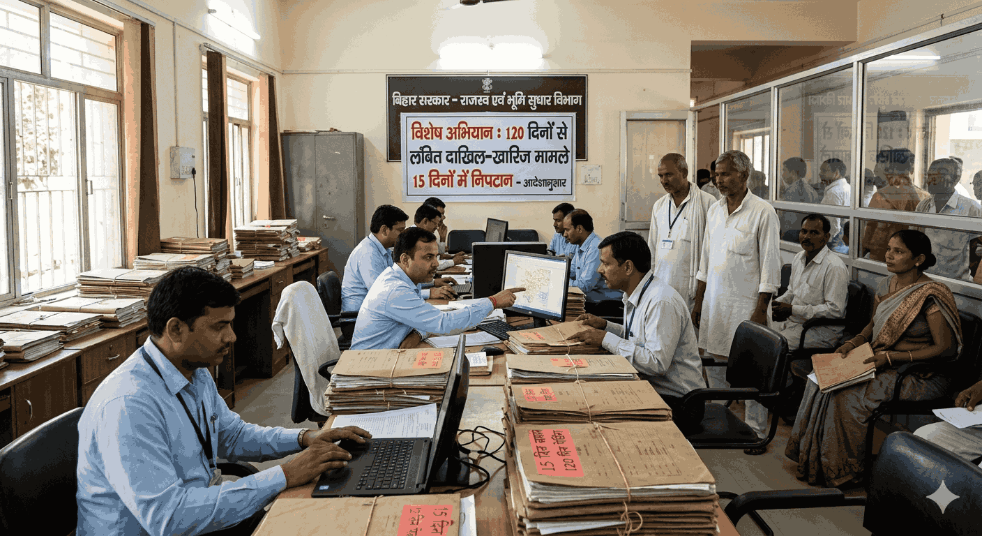 Bihar Land Mutation: जमीन के लंबित मामलों पर सरकार सख्त, अब 15 दिन में होगा दाखिल-खारिज, जानिए कैसे